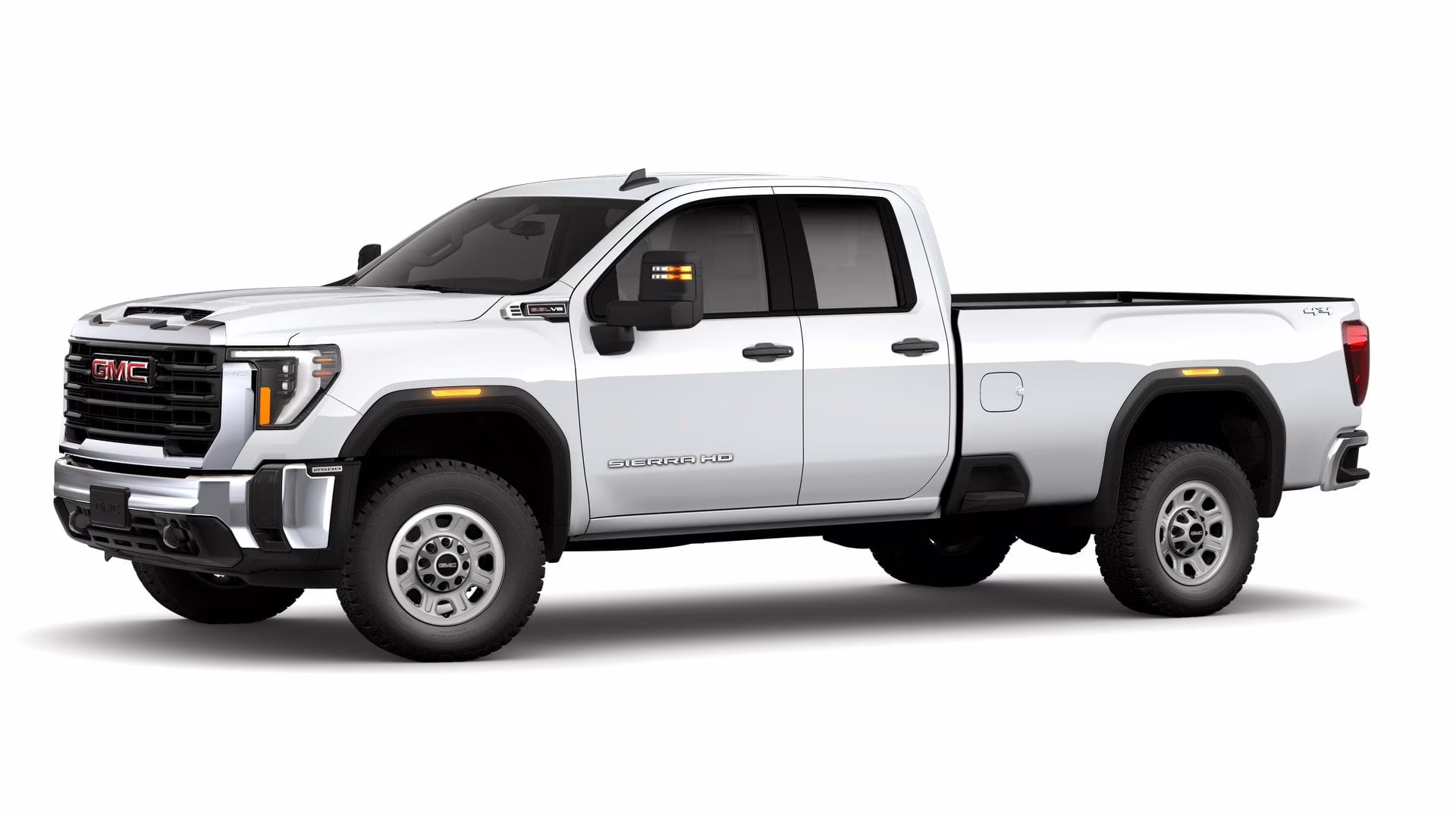 2026 Summit White GMC Sierra 2500 HD Pro 4X4 Truck