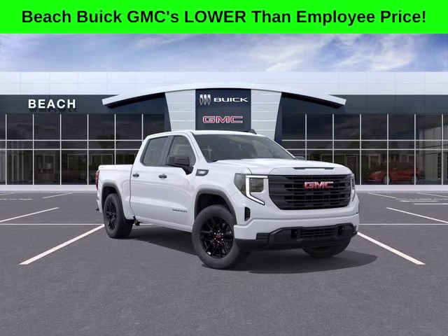 2026 Summit White GMC Sierra 1500 Pro 4X4 Truck