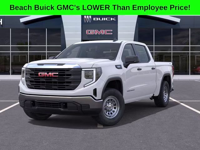 2026 Summit White GMC Sierra 1500 Pro 4X4 Truck
