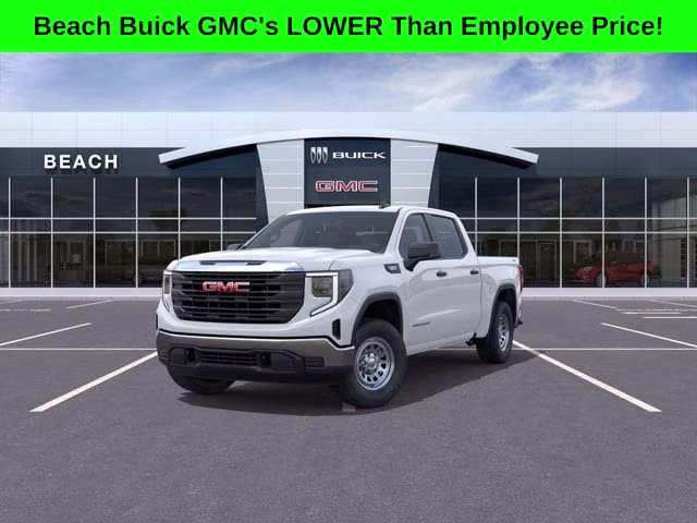 2026 Summit White GMC Sierra 1500 Pro 4X4 Truck