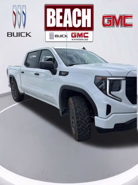 2026 Summit White GMC Sierra 1500 Pro 4X4 Truck