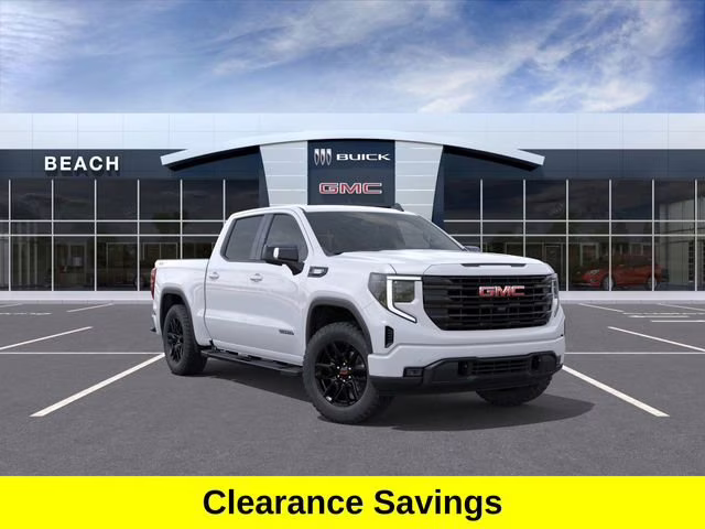 2026 Summit White GMC Sierra 1500 Elevation 4X4 Truck