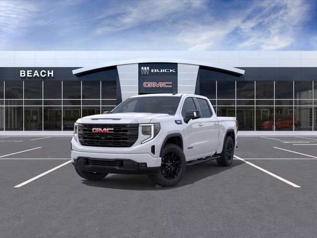 2026 Summit White GMC Sierra 1500 Elevation 4X4 Truck