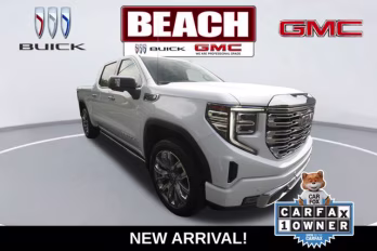 2026 Glacier White Tricoat GMC Sierra 1500 Denali 4X4 Truck