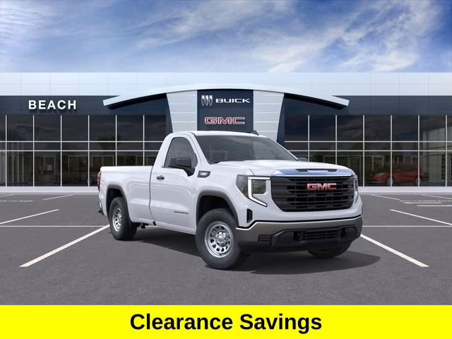 2026 Summit White GMC Sierra 1500 Pro RWD Truck