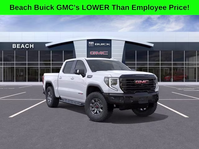 2026 Summit White GMC Sierra 1500 AT4X 4X4 Truck