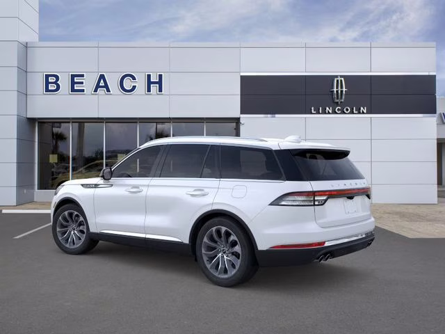 2026 Pristine White Metallic Tri-Coat Lincoln Aviator Premiere AWD SUV