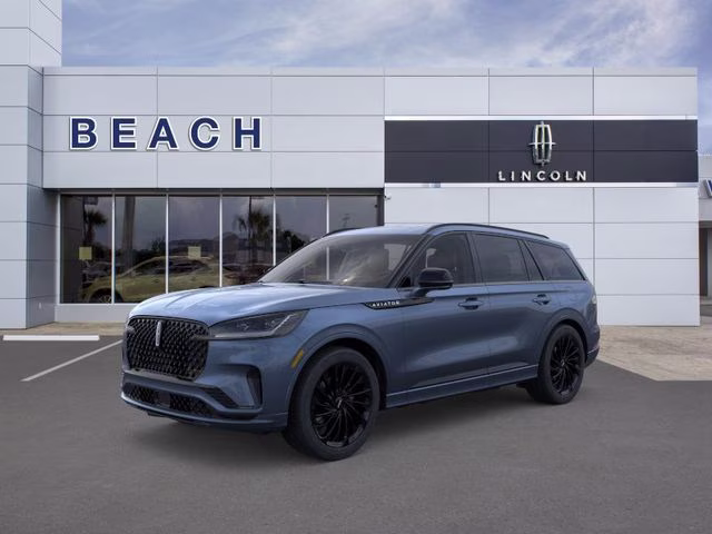 2026 Whisper Blue Metallic Clearcoat Lincoln Aviator Reserve AWD 5 Door