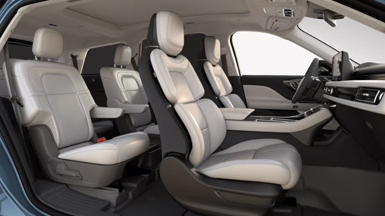 2025 Whisper Blue Metallic Clearcoat Lincoln Aviator Reserve AWD SUV