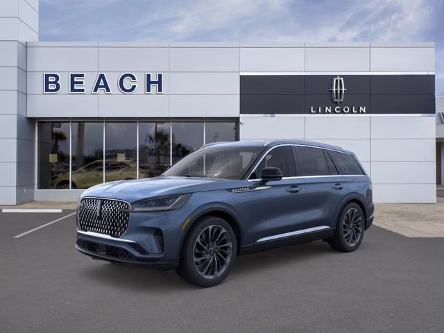2025 Whisper Blue Metallic Clearcoat Lincoln Aviator Reserve AWD SUV