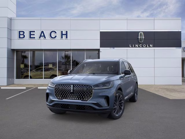 2025 Whisper Blue Metallic Clearcoat Lincoln Aviator Reserve AWD SUV