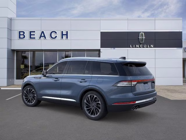 2025 Whisper Blue Metallic Clearcoat Lincoln Aviator Reserve AWD SUV