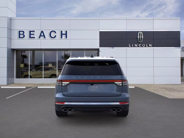 2025 Whisper Blue Metallic Clearcoat Lincoln Aviator Reserve AWD SUV
