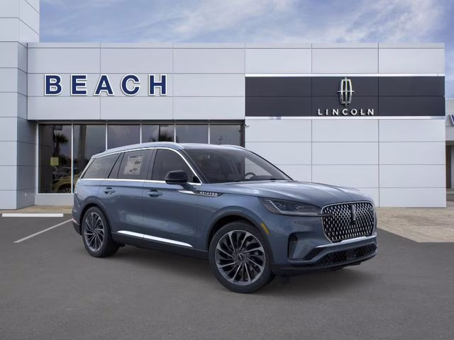 2025 Whisper Blue Metallic Clearcoat Lincoln Aviator Reserve AWD SUV