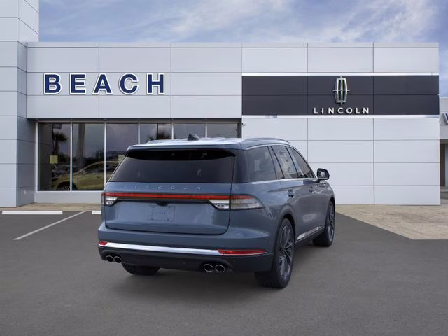2025 Whisper Blue Metallic Clearcoat Lincoln Aviator Reserve AWD SUV