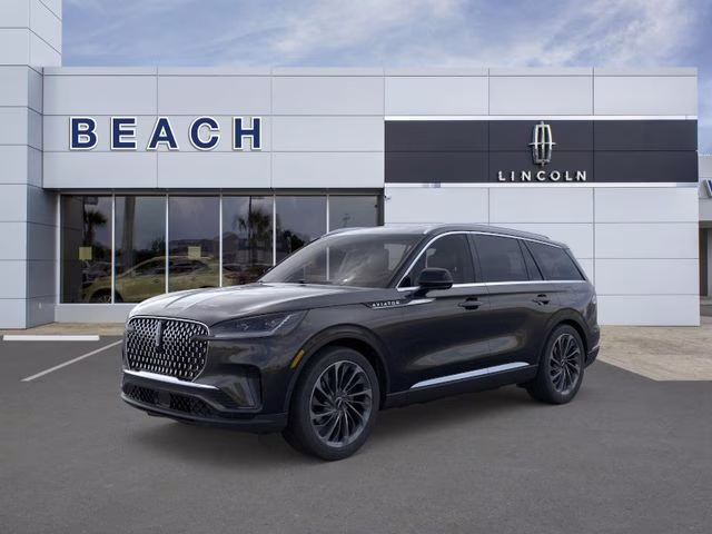 2026 Infinite Black Metallic Clearcoat Lincoln Aviator Reserve AWD SUV