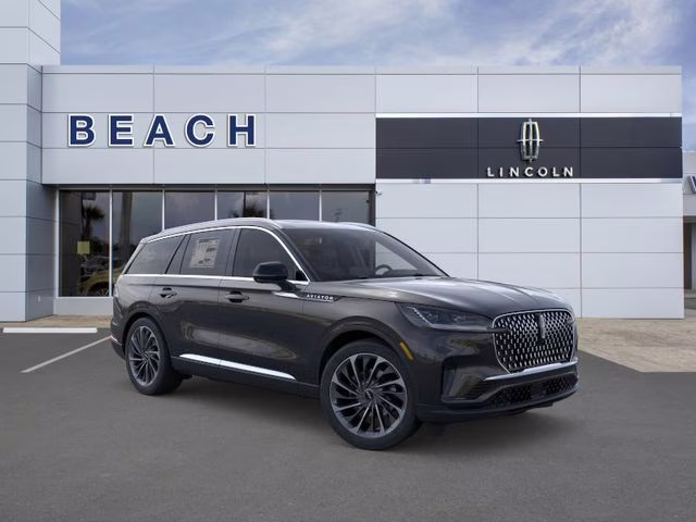 2026 Infinite Black Metallic Clearcoat Lincoln Aviator Reserve AWD SUV
