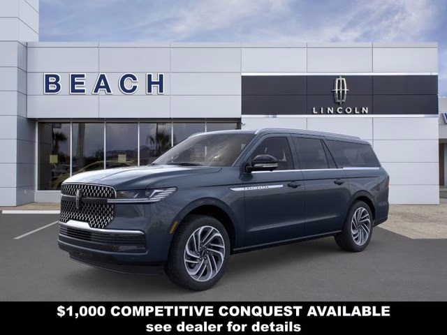 2025 Flight Blue Metallic Clearcoat Lincoln Navigator L Reserve 4X4 SUV