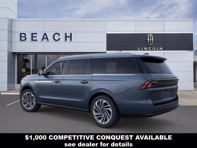 2025 Flight Blue Metallic Clearcoat Lincoln Navigator L Reserve 4X4 SUV
