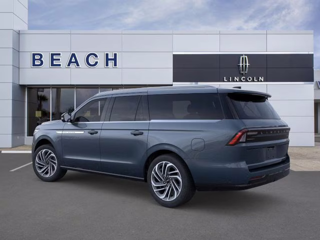 2025 Flight Blue Metallic Clearcoat Lincoln Navigator L Reserve 4X4 SUV