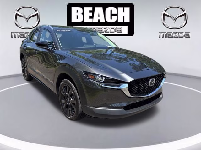 2025 Machine Gray Metallic Mazda CX-30 2.5 S Select Sport AWD SUV