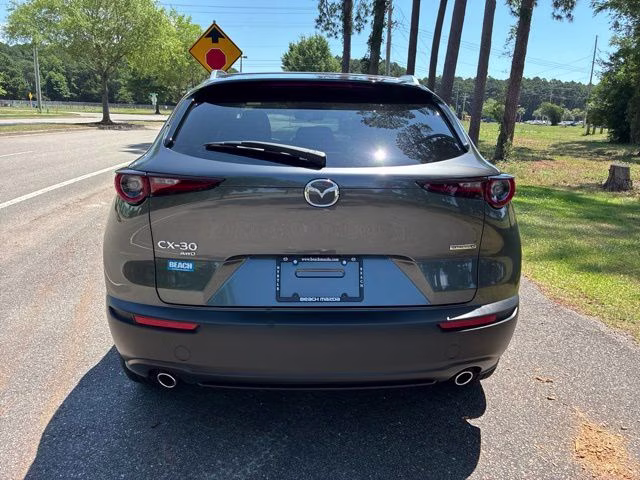 2025 Machine Gray Metallic Mazda CX-30 2.5 S Select Sport AWD SUV