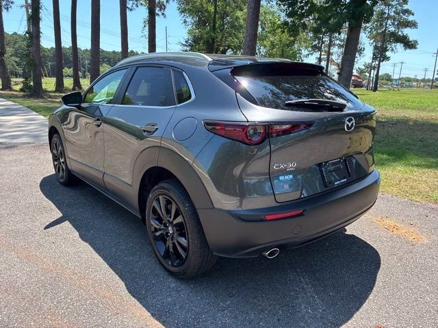 2025 Machine Gray Metallic Mazda CX-30 2.5 S Select Sport AWD SUV
