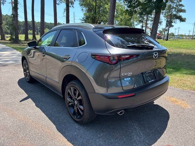 2025 Machine Gray Metallic Mazda CX-30 2.5 S Select Sport AWD SUV