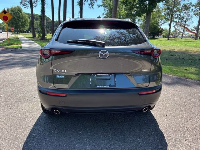 2025 Machine Gray Metallic Mazda CX-30 2.5 S Premium Package AWD SUV