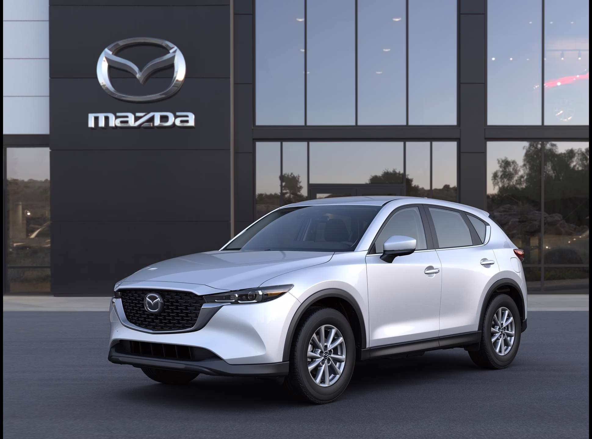 2025 Rhodium White Metallic Mazda Mazda CX-5 2.5 S AWD SUV