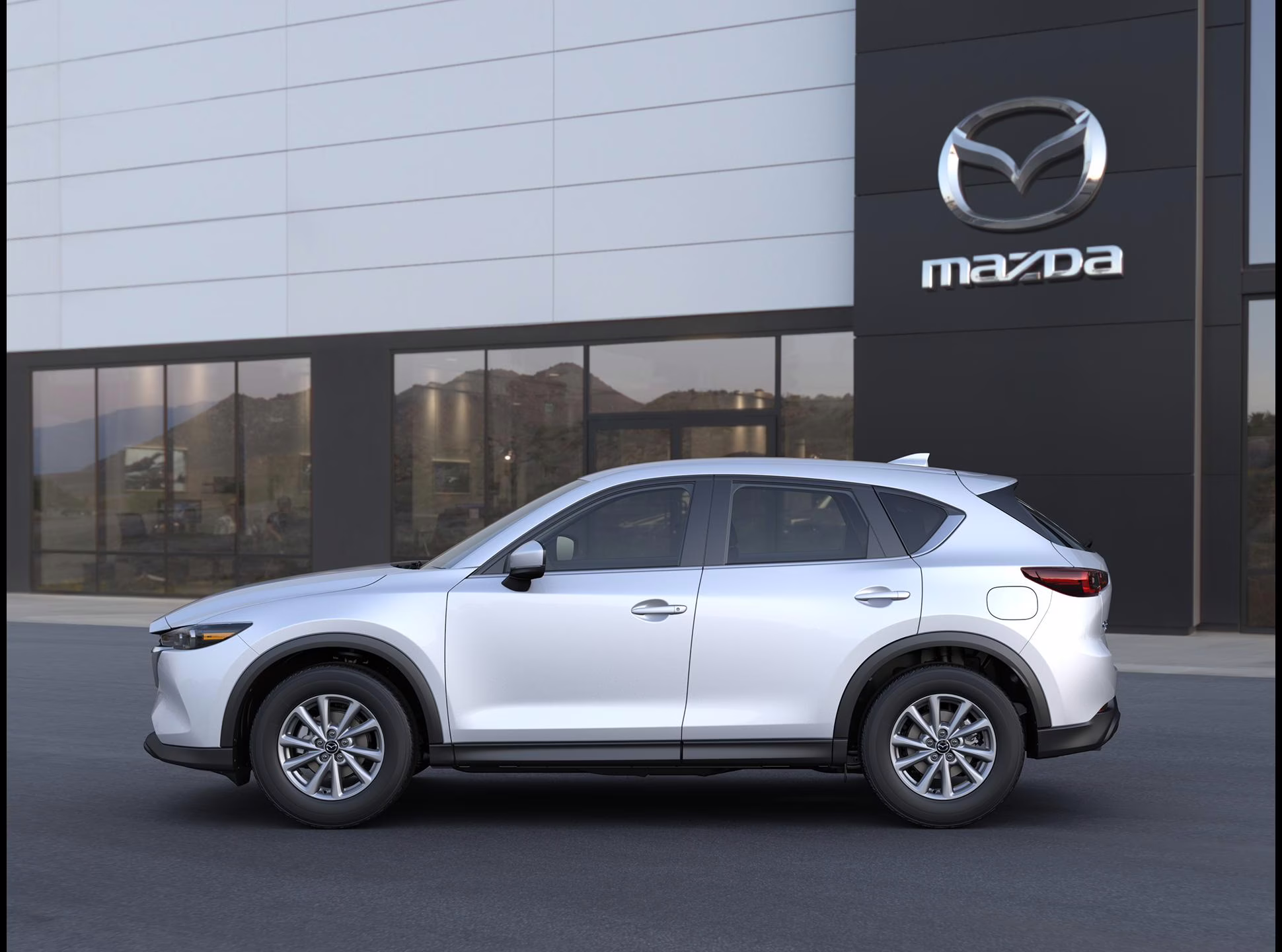 2025 Rhodium White Metallic Mazda Mazda CX-5 2.5 S AWD SUV