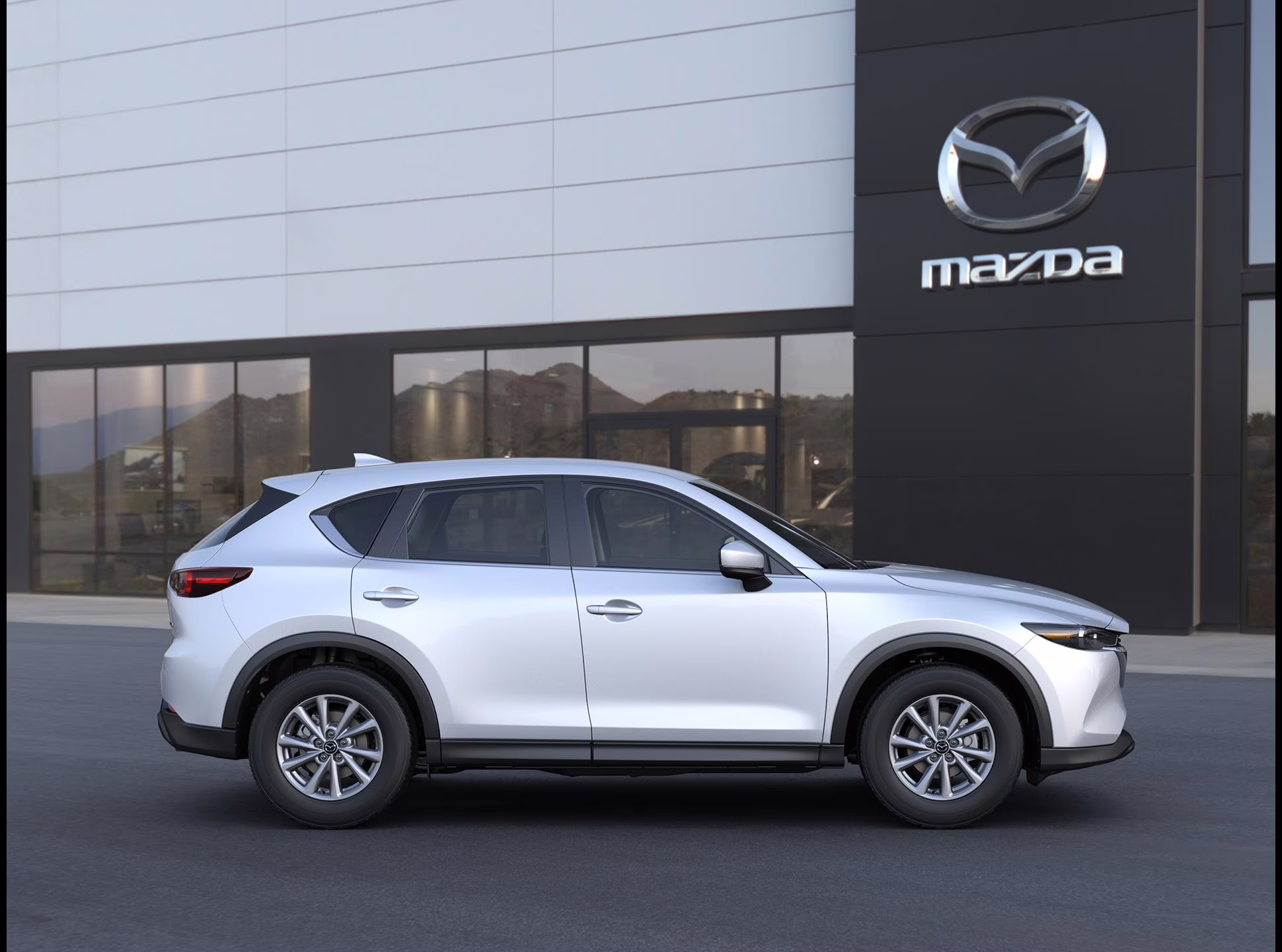 2025 Rhodium White Metallic Mazda Mazda CX-5 2.5 S AWD SUV