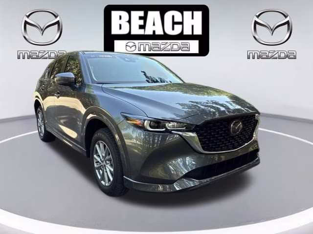 2025 Machine Gray Metallic Mazda CX-5 2.5 S Preferred Package AWD SUV