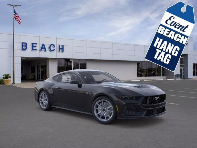 2026 Shadow Black Ford Mustang GT Premium RWD Coupe