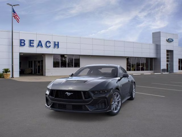 2026 Shadow Black Ford Mustang GT Premium RWD Coupe