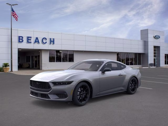 2026 Gray Metallic Ford Mustang EcoBoost RWD Coupe