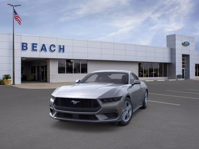 2026 Gray Metallic Ford Mustang EcoBoost RWD Coupe