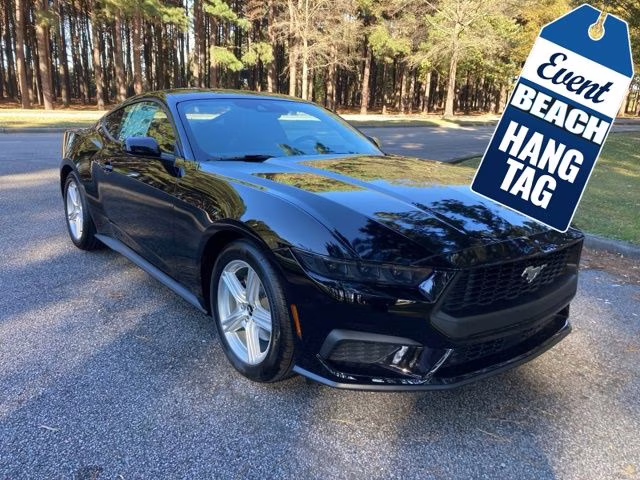 2026 Shadow Black Ford Mustang EcoBoost RWD Coupe
