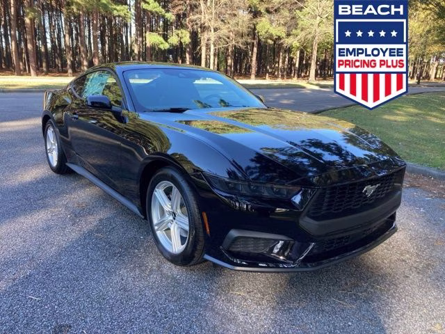 2026 Shadow Black Ford Mustang EcoBoost RWD Coupe