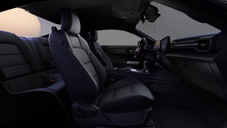 2026 Shadow Black Ford Mustang EcoBoost RWD Coupe