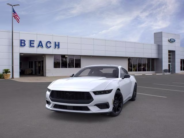 2026 Oxford White Ford Mustang EcoBoost RWD Coupe