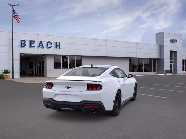 2026 Oxford White Ford Mustang EcoBoost RWD Coupe