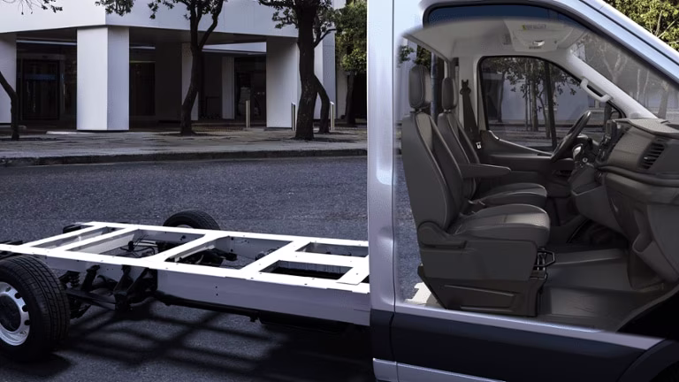 2024 Oxford White Ford Transit-350 Base RWD CUTAWAY