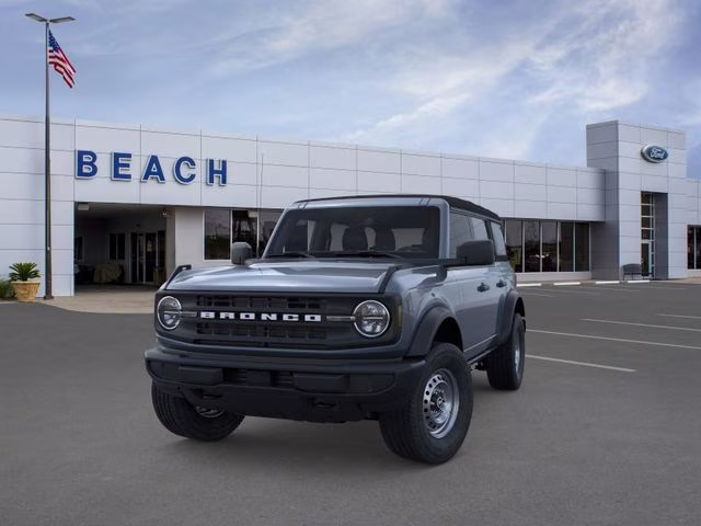 2025 Azure Gray Metallic Tri-Coat Ford Bronco Base 4X4 SUV