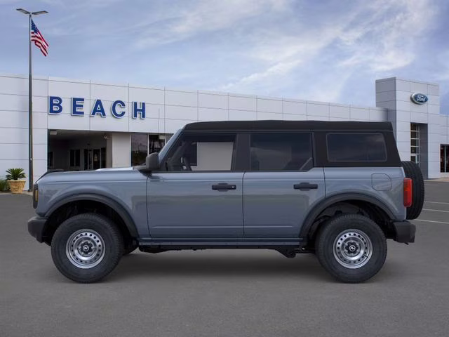2025 Azure Gray Metallic Tri-Coat Ford Bronco Base 4X4 SUV