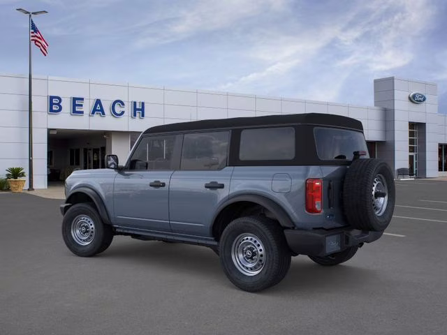 2025 Azure Gray Metallic Tri-Coat Ford Bronco Base 4X4 SUV