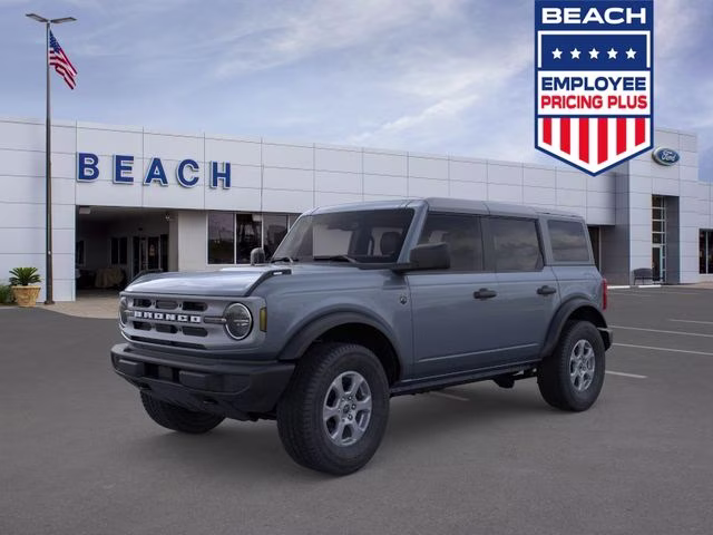 2025 Azure Gray Met Tri-Coat Ford Bronco Big Bend 4X4 SUV
