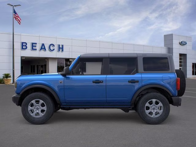 2025 Blue Metallic Ford Bronco Big Bend 4X4 SUV