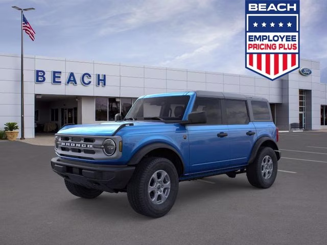 2025 Blue Metallic Ford Bronco Big Bend 4X4 SUV