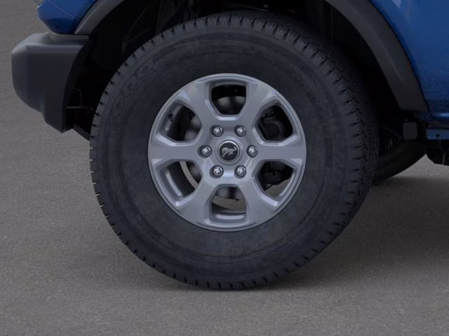 2025 Blue Metallic Ford Bronco Big Bend 4X4 SUV